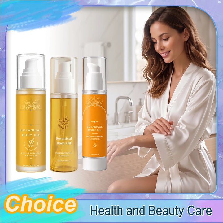 Body Moisturizing Oil Botanical Essential Improve Dry Crack Softening Moisturizing Glowing Skin Care Daily Care Body Lotion New
