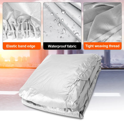 Universal Car Cover Sun UV Protection Car Body Sun Rain Dustproof Waterproof Cover S/M/L/XL/XXL Car Covers Smart Outdoor Full