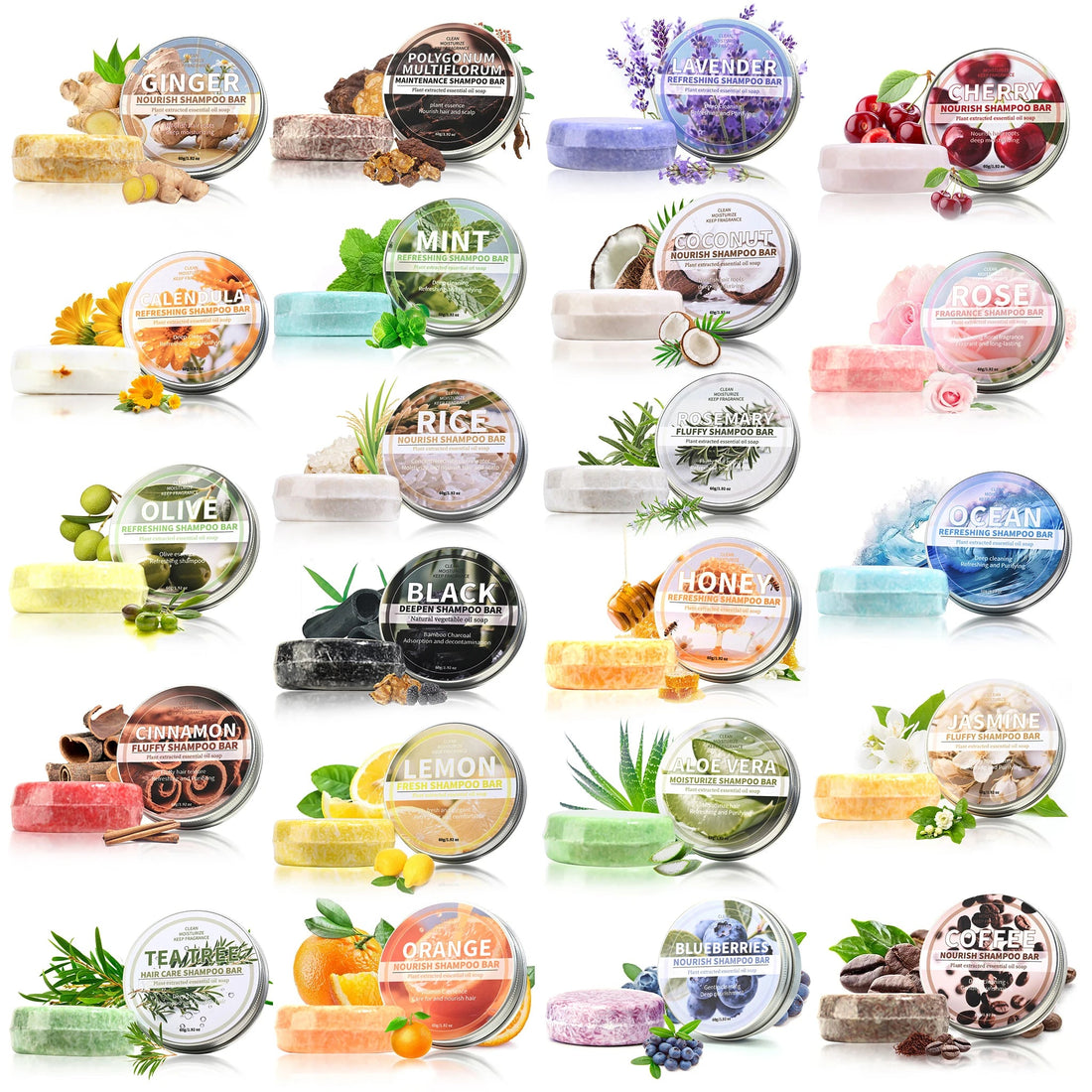 Olive Shampoo Bar, Olive Extract Essence Black and Soft Shampoo, Deep Cleaning Hand Soap, Olive Oil Soap Halalzen