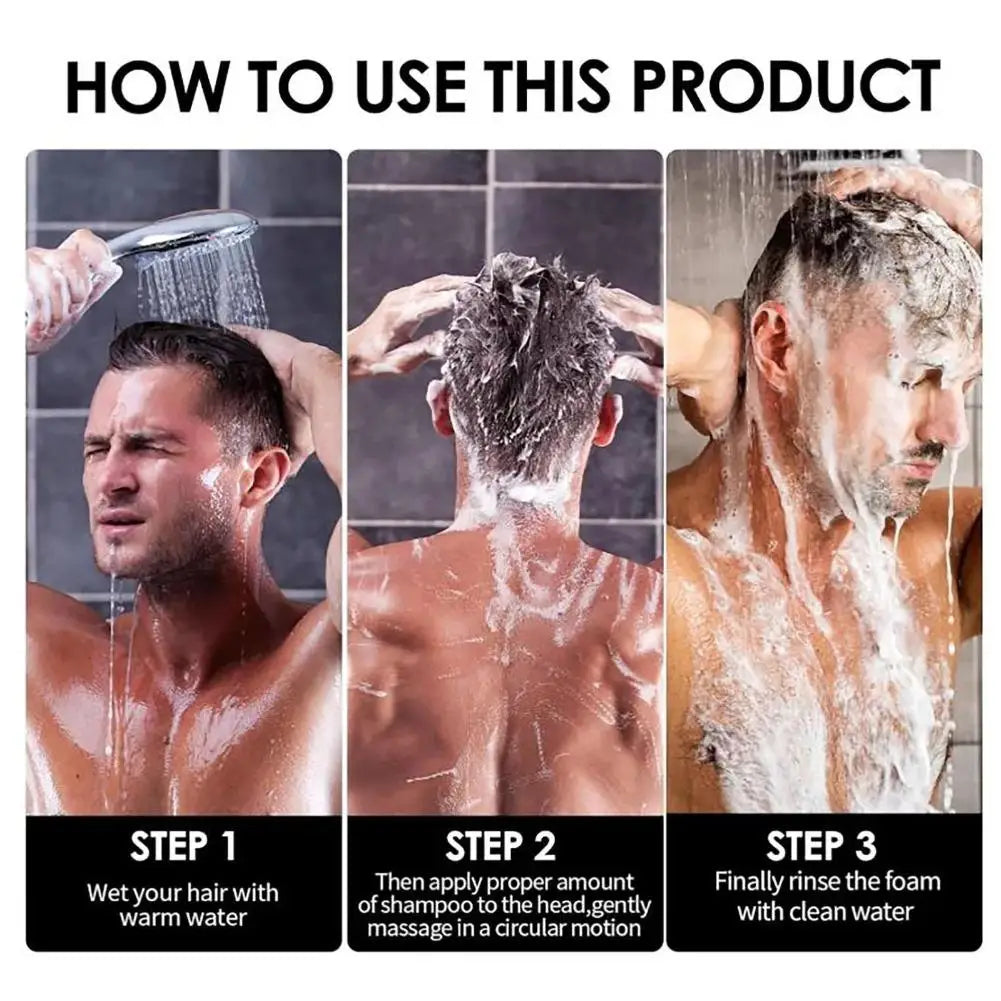 Spartan Root Activator Shampoo 100ml/200ml, Ginger Extract Formula, Promotes Hair Growth & Strengthens Roots, Scalp Care for Men Halalzen