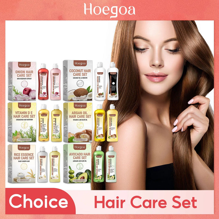 Hair Growth Shampoo Conditioner Set Repairing Strengthen Root Deep Nourish Anti Frizzy Dry Hair Oil Control Smoothing Hair Care Halalzen