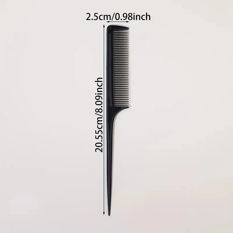 5/10/20pcs Rat Tail Comb Set, Heat Resistant Anti-Static Hair Styling Combs for Salon, Professional Hairdressing Tools Halalzen