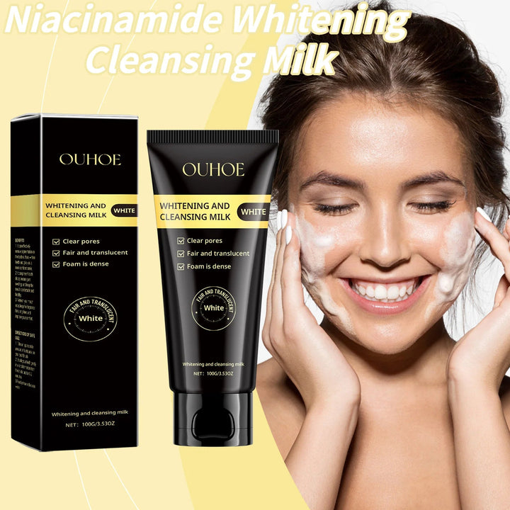 Niacinamide Whitening Cleanser For Deep Cleansing Moisturizing & Non Tightening Face Hydrating Whitening & Moisturizing Cleanser Halalzen