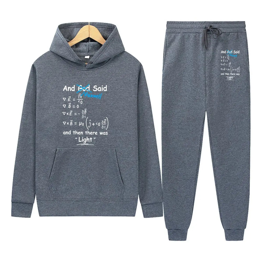 Maxwell's Equations Physics Meme Hoodie Unisex Long Sleeved Pullover Printed Sports And Leisure