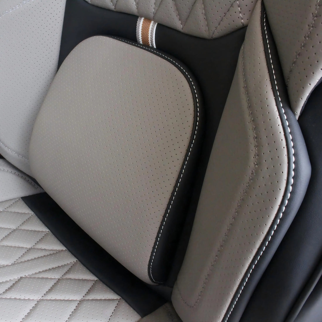 Front seat protectors, breathable and comfortable car seat cushions, suitable for all models with split seats