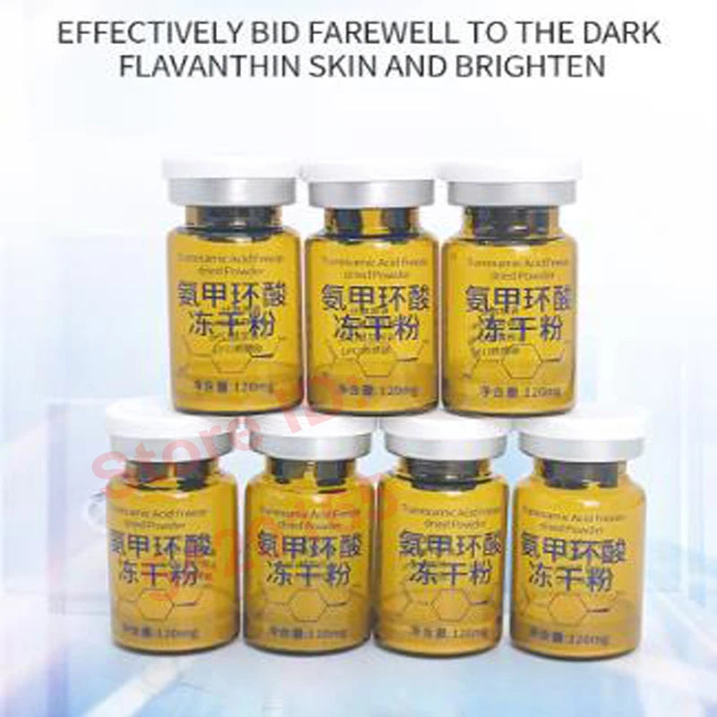 2/5 /10Pairs Tranexamic Acid & Glutathione Peptide Serum – Brightening Facial Care, Fade Dark Spots, Even Skin Tone