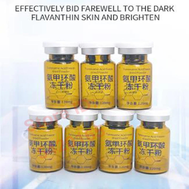 2/5 /10Pairs Tranexamic Acid & Glutathione Peptide Serum – Brightening Facial Care, Fade Dark Spots, Even Skin Tone