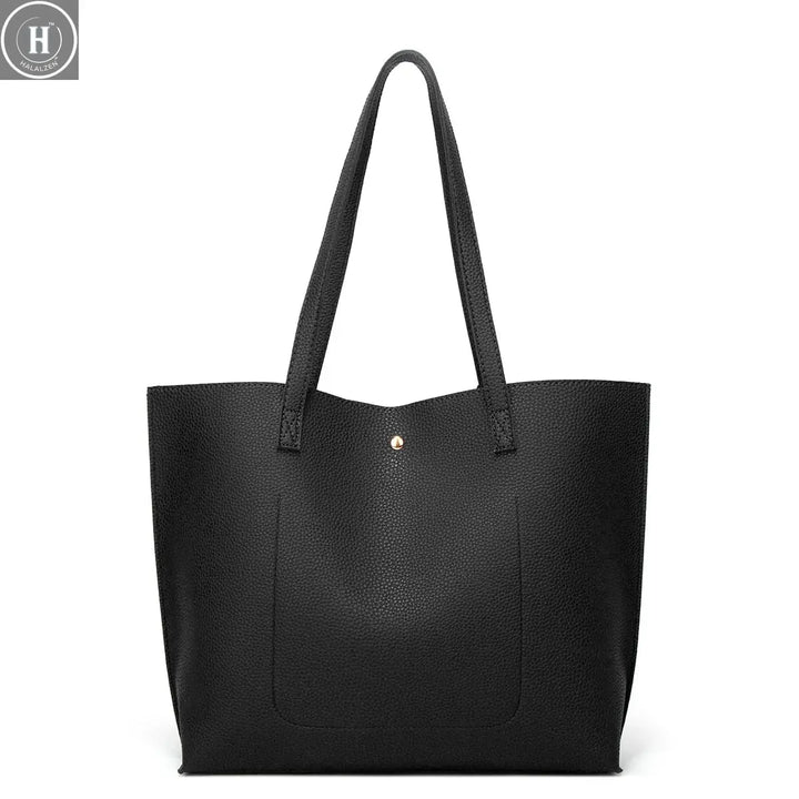 High-capacity ladies business tote bag new fashion handbag cross-border trend ladies shoulder bag large document bag HALALZEN