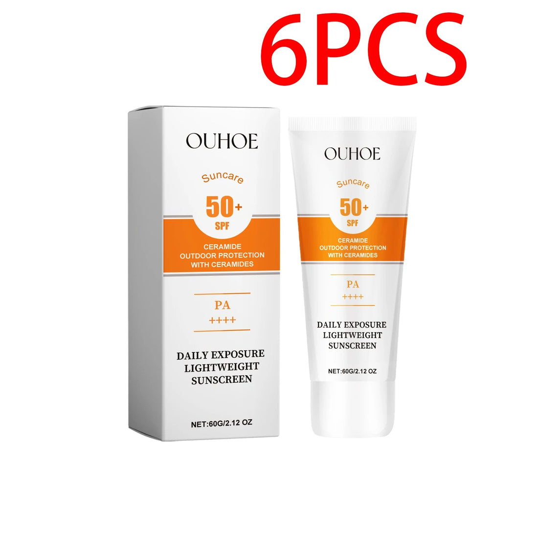Protective cream Sunscreen SPF50+ Anti Sun Solar Blocker Waterproof Moisturizing Soothing Sensitive Repair Facial Body Sunblock Halalzen