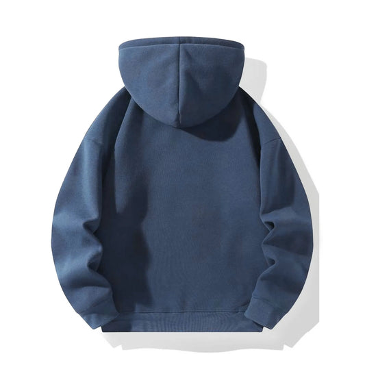 Men's Casual Hoodies Oversized Half Zip Sweatshirts Pullover Tops Solid Color Mens Clothing Streetwear Harajuku Male Hoodie