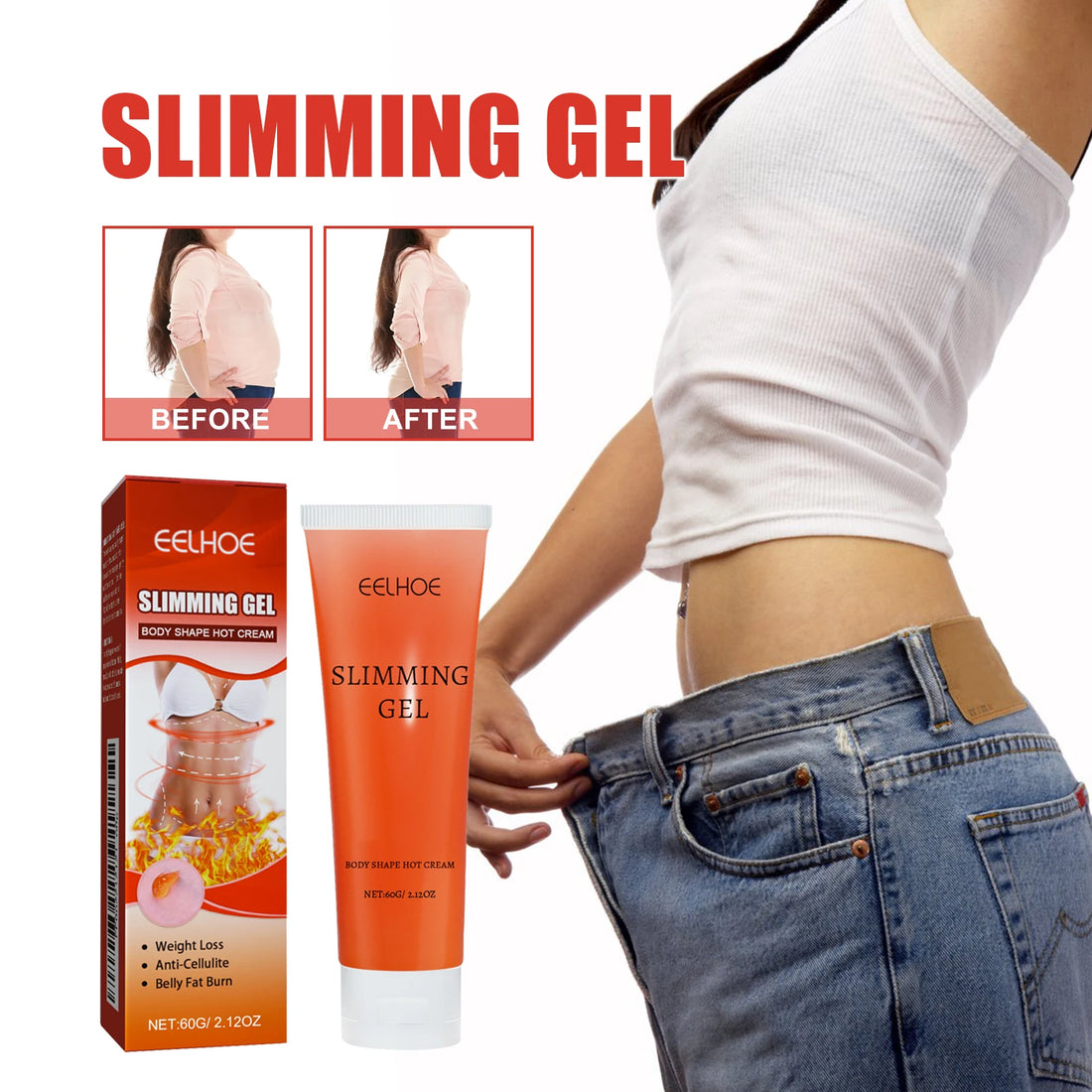 Body Light Gel - Gently care for the skin, enhance curves, improve posture, daily application gel