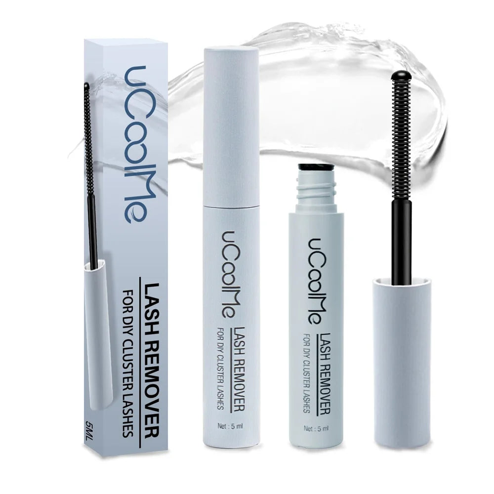 uCoolMe Lash Bond and Seal with Fast Glue Remover Strong Hold 150H Lashes Extension Waterproof and Long Lasting DIY Makeup Tool