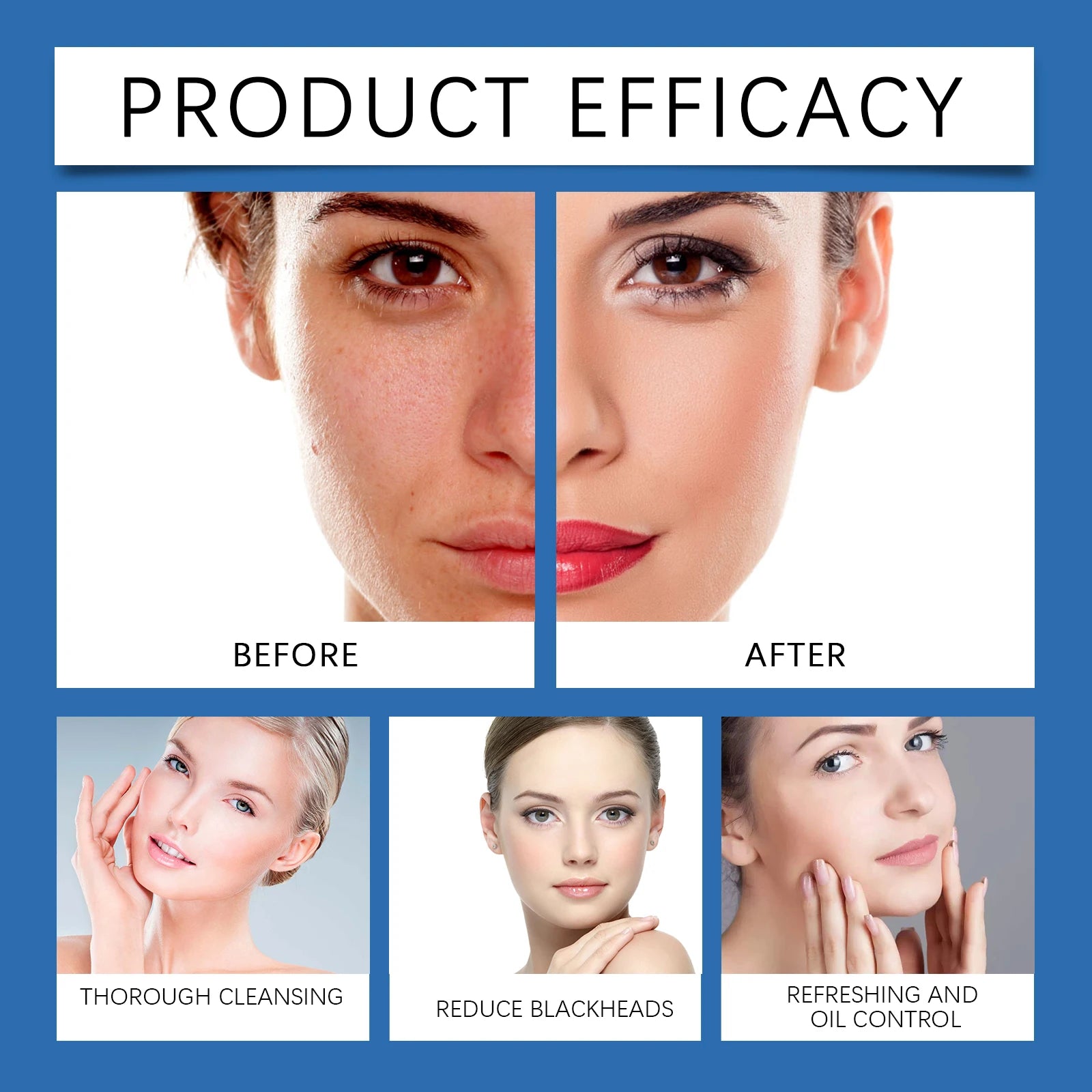 Hyaluronic Acid Cleansing Foam Facial Skin Mildly Cleansing&Attenuating Fine Lines Deep Moisturizing Nourishing Facial Cleanser Halalzen