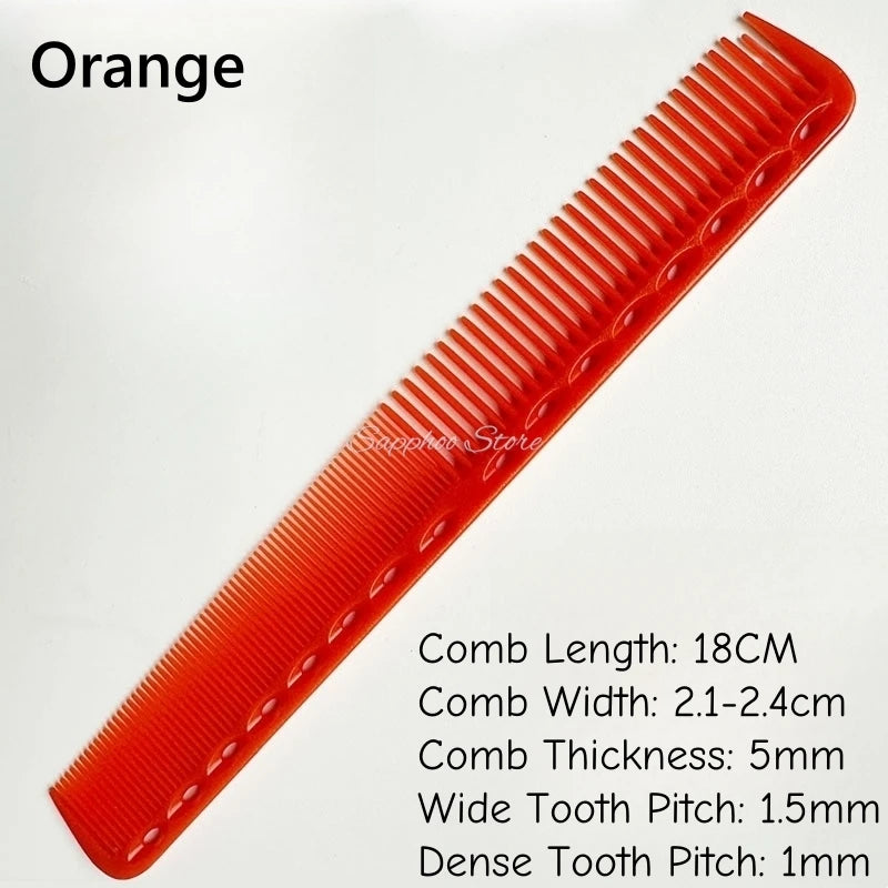 1PC 18cm Professional Hairdressing Haircut Comb Double Headed Anti Static High Temperature Resistance Salon Hair Styling Tools