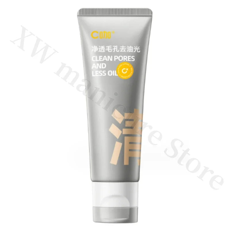 C Coffee Facial Cleanser Double Tube Amino Acid Cleanser Mixed Oil Moisturizing Gentle Cleansing Pores Oil Control Unisex 80g Halalzen