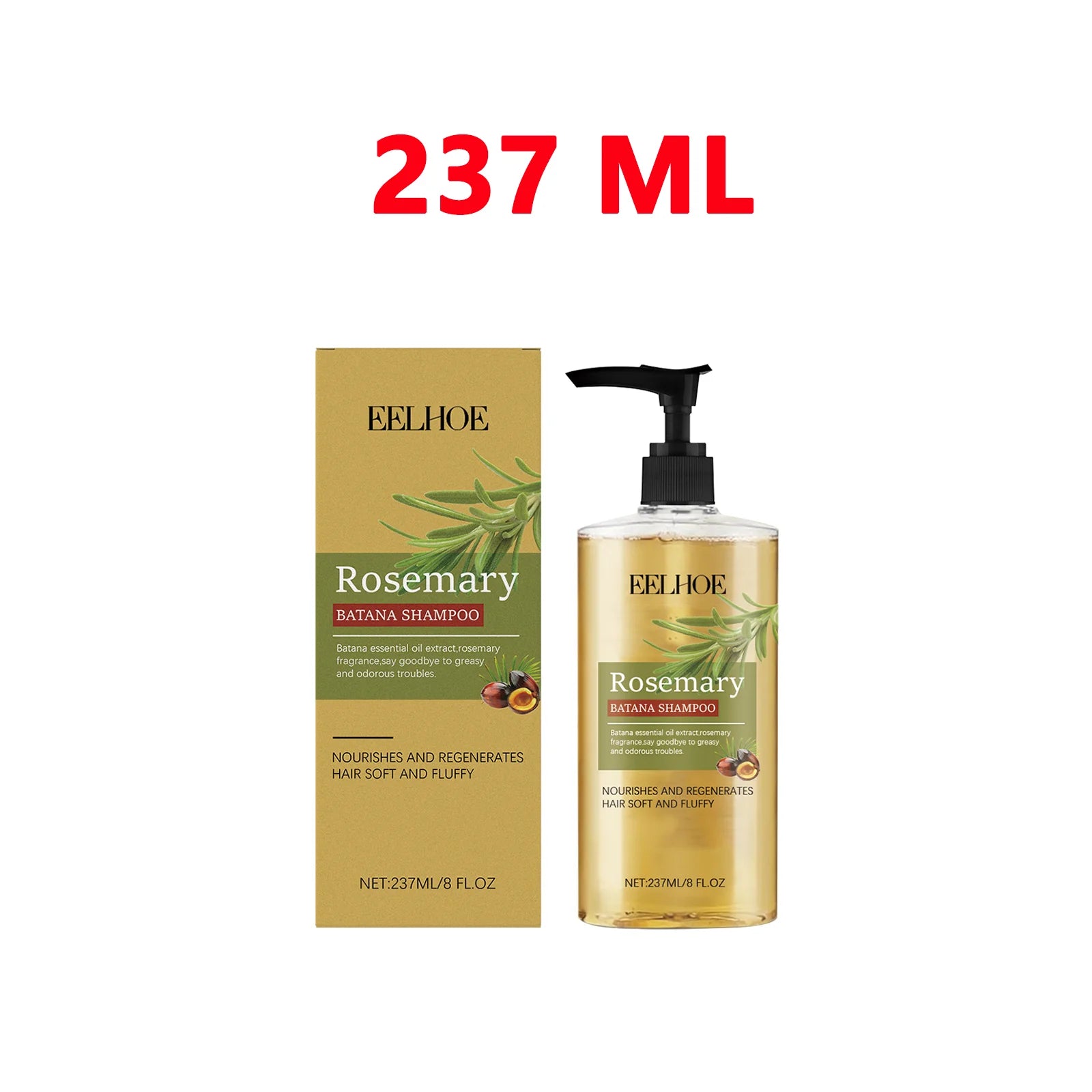 Batana Rosemary Essential Oil Shampoo Hair Growth Shampoo for Thinning Hair & Hair Loss Strengthens & Volumizes for Men & Women
