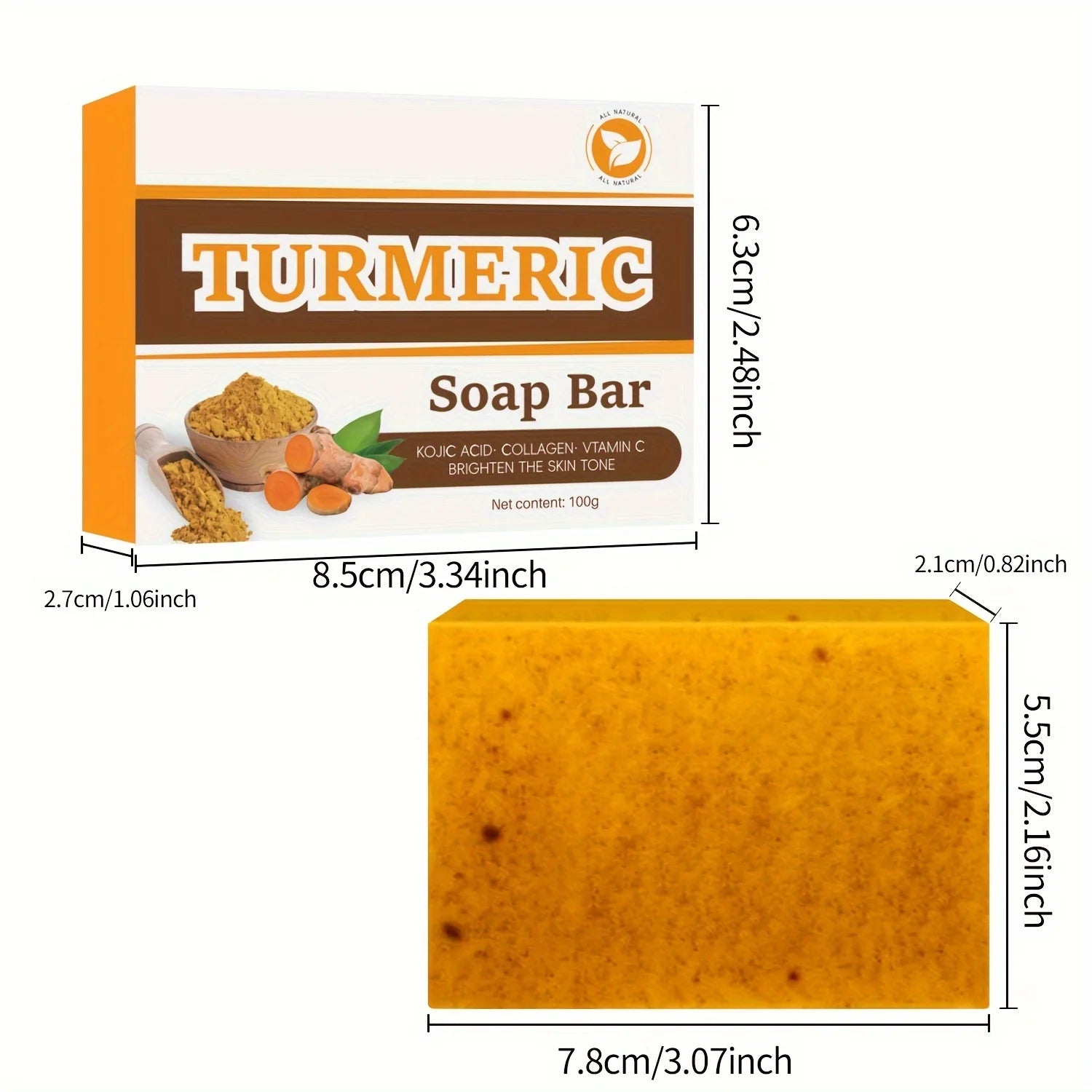 Turmeric Acne Removing And Whitening Essential Oil Soap With Collagen Protein And Citric Acid Lemon Handmade Scrubbing Soap Halalzen