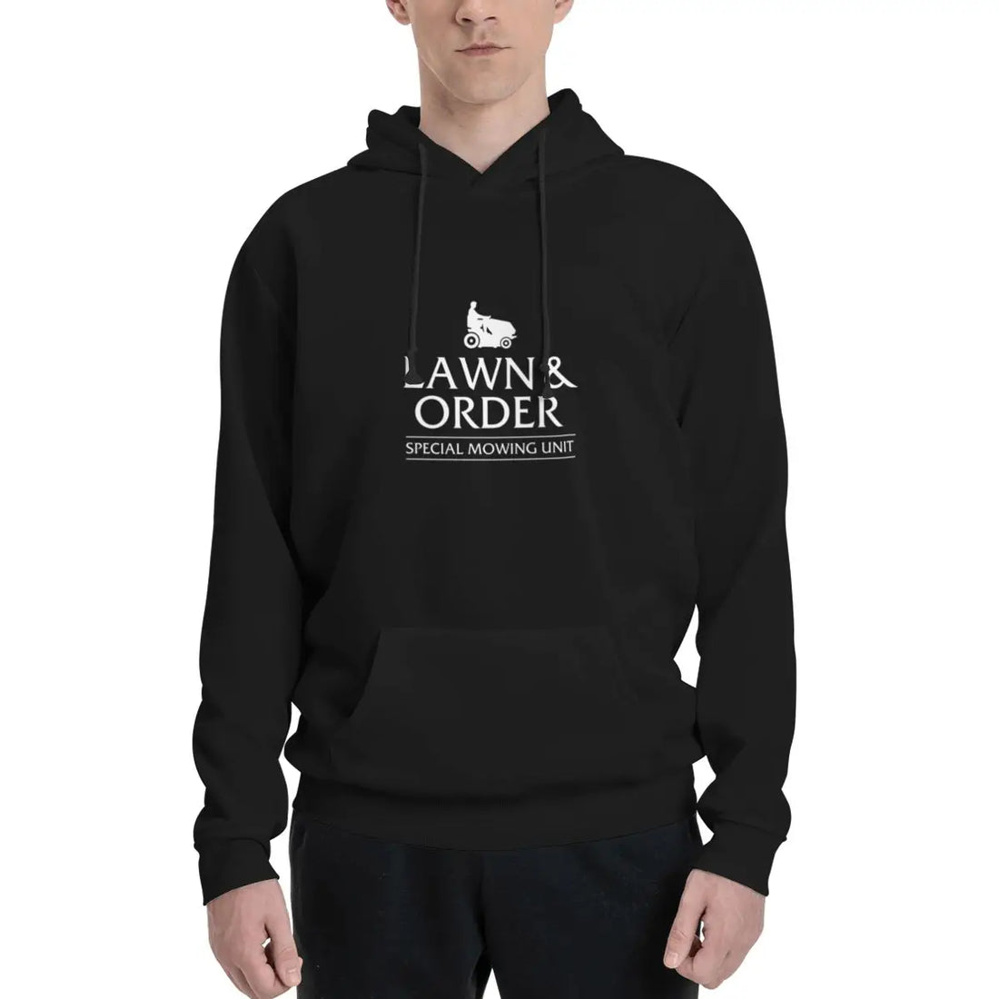 Lawn And Order Special Mowing Unit Edgy A Men's Hoodies Sweater