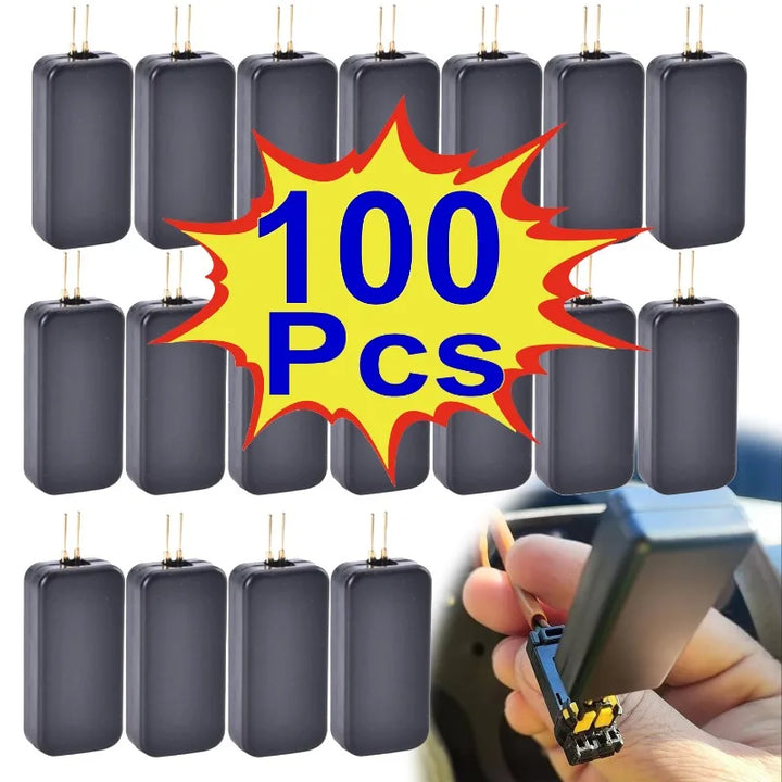 Herramienta de escaneo de resistencia para bolsa de aire de coche 5-100 unidades Simulador de bolsa de aire para automóvil Emulador Resistencia SRS Herramientas de diagnóstico e inspección de fallos