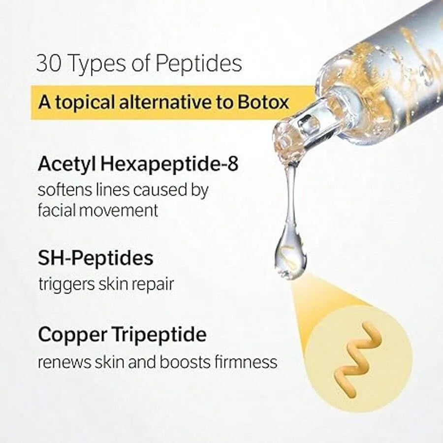 Collagen Peptide Anti-Aging Ampoule | Silk Protein Serum For Skin Tightening & Elasticity Boost Halalzen