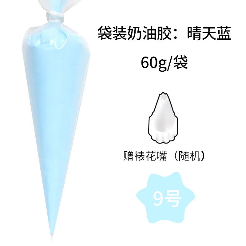 60g Imitation Cream Glue Charms Handmade Whipped Phone Case Decoden Shaker Jewelry Tools Tools Professional