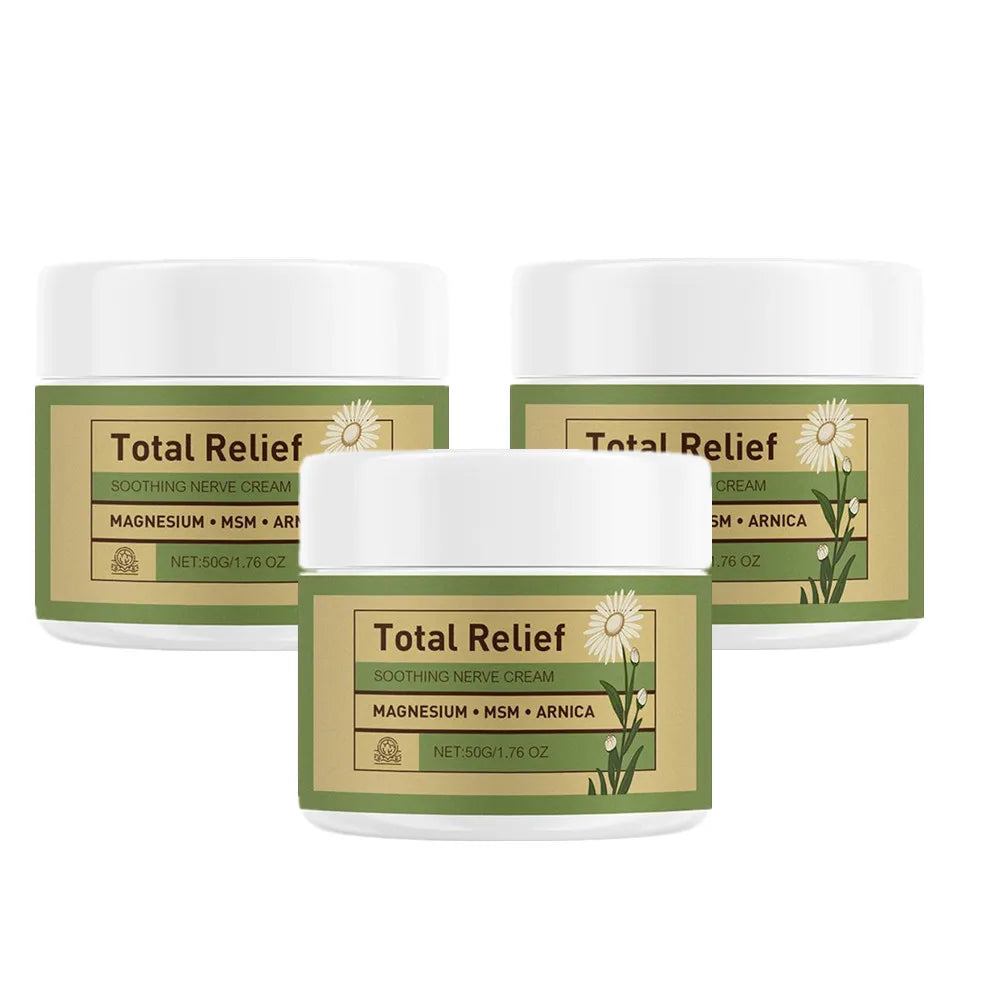 Magnesium Soothing Body Cream - Relieves Tension & Muscle Discomfort, Deep Moisturizing Joint Relief Cream for All Skin Types
