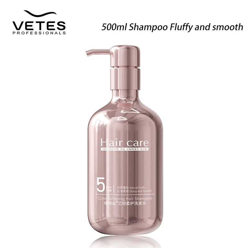 Keratin 500ml Conditioner Hair Mask for Hair Damage Restore Caviar Mask Shampoo for Dry Hair Anti Frizz Treatment Moisturizing Halalzen