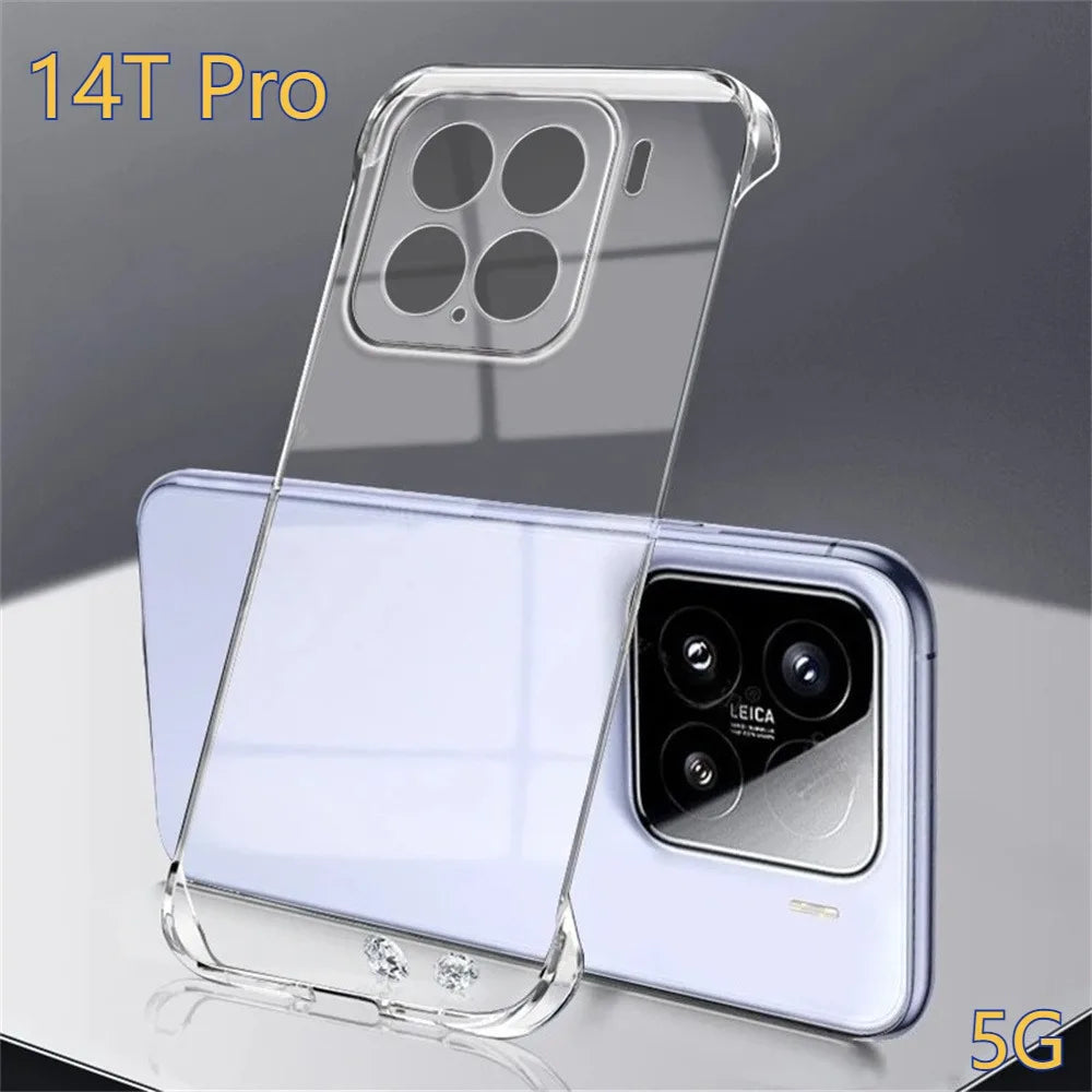 Case For 14T Pro Cheap Cellphones Original 7.0HD Global Version Mobile Cell Phones 4G 5G Dual SIM 5000mAh Android 13 Smartphone