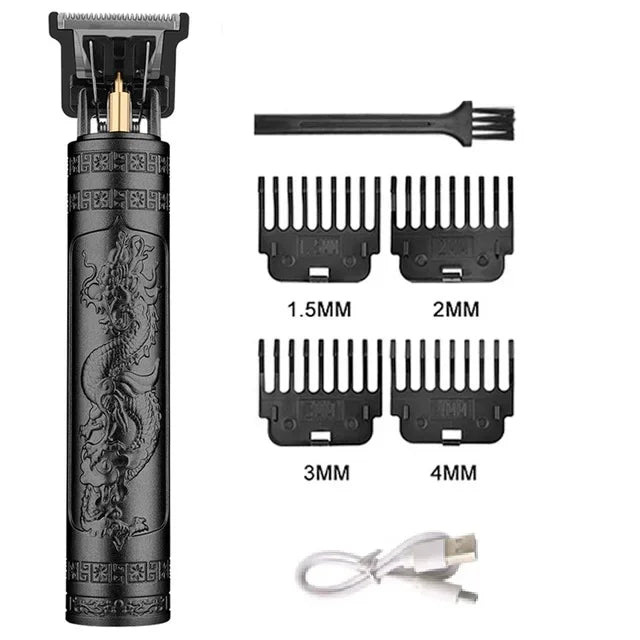 Electric Cutting Cordless Zero Gapped Trimmer Hair Clipper Professional Barber Shop Men's Haircut Machine for Beard Barbershop Halalzen