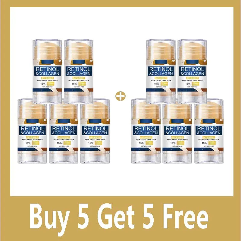 Retinol Lifting Firming Cream Stick Collagen Smooth Wrinkles Face Cream For Moisturizer Whitening Brighten Skin Product