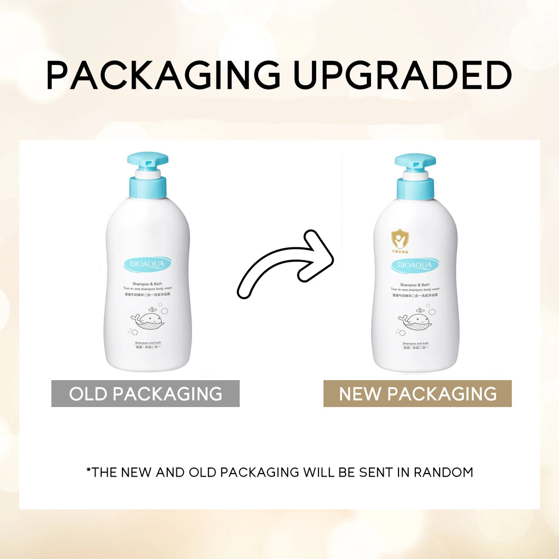 Baby Milk 2-in-1 Shampoo Children's Body Wash Gentle Skin Care Plant Extract Body Wash