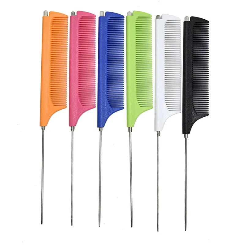 Professional Pointed Tail Comb Scalable Pick Hair Dye Hair Highlights Comb Styling Combing Hairdressing Hair Shop Hair Tools