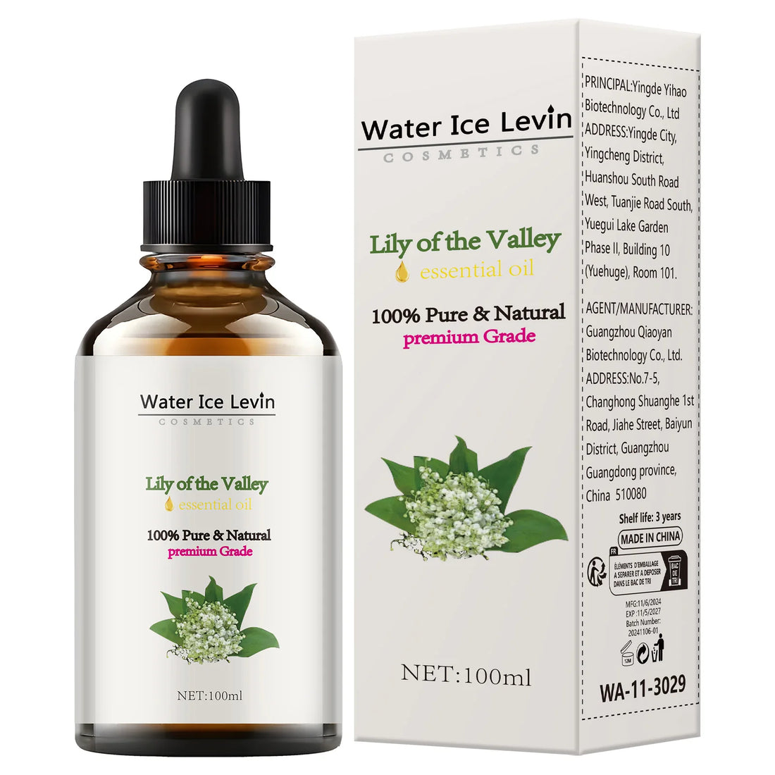 lily of the valleyessential oil face and body skin care essential oil moisturizing massage essential oil